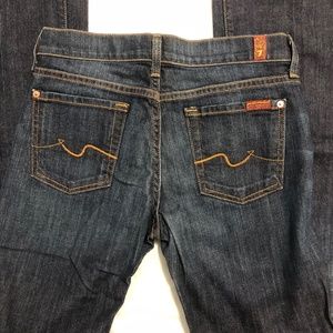 7 for all Mankind Bootcut Jeans - New York Dark